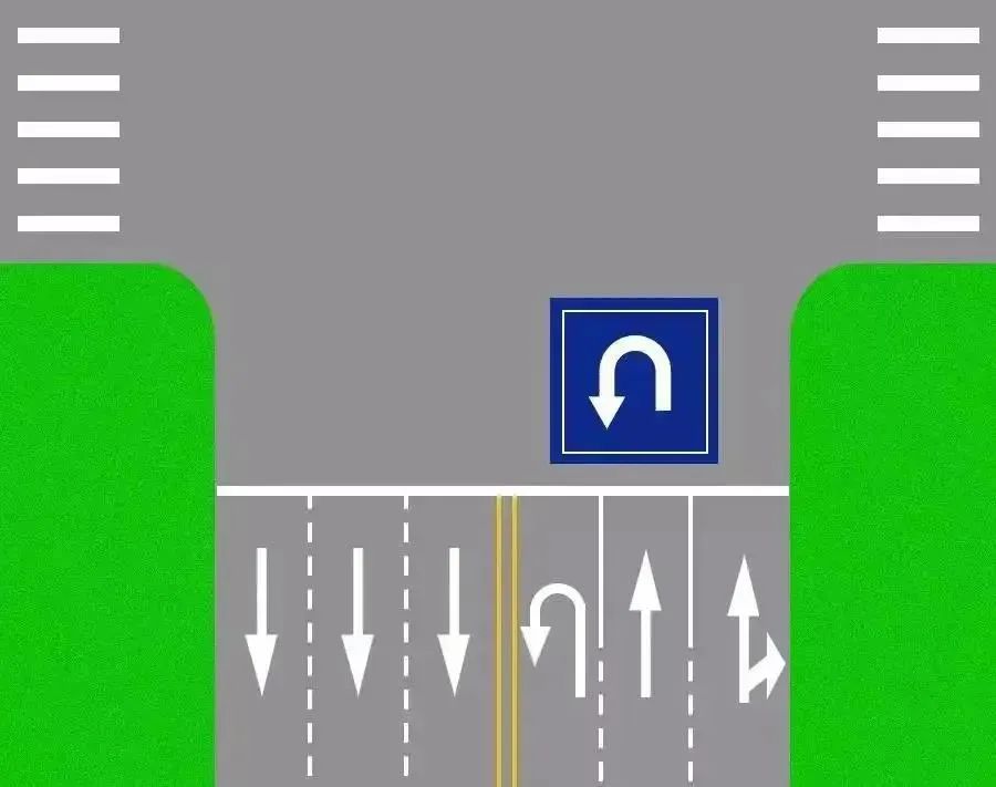 好些老司机都不知道这样的路口调头不用看信号灯