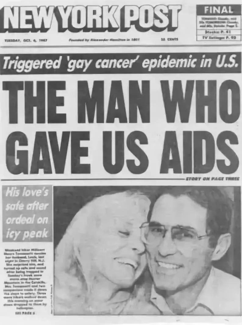 恐怖揭秘：愛滋病「0號病人」是替罪羊？ 靈異 第22張