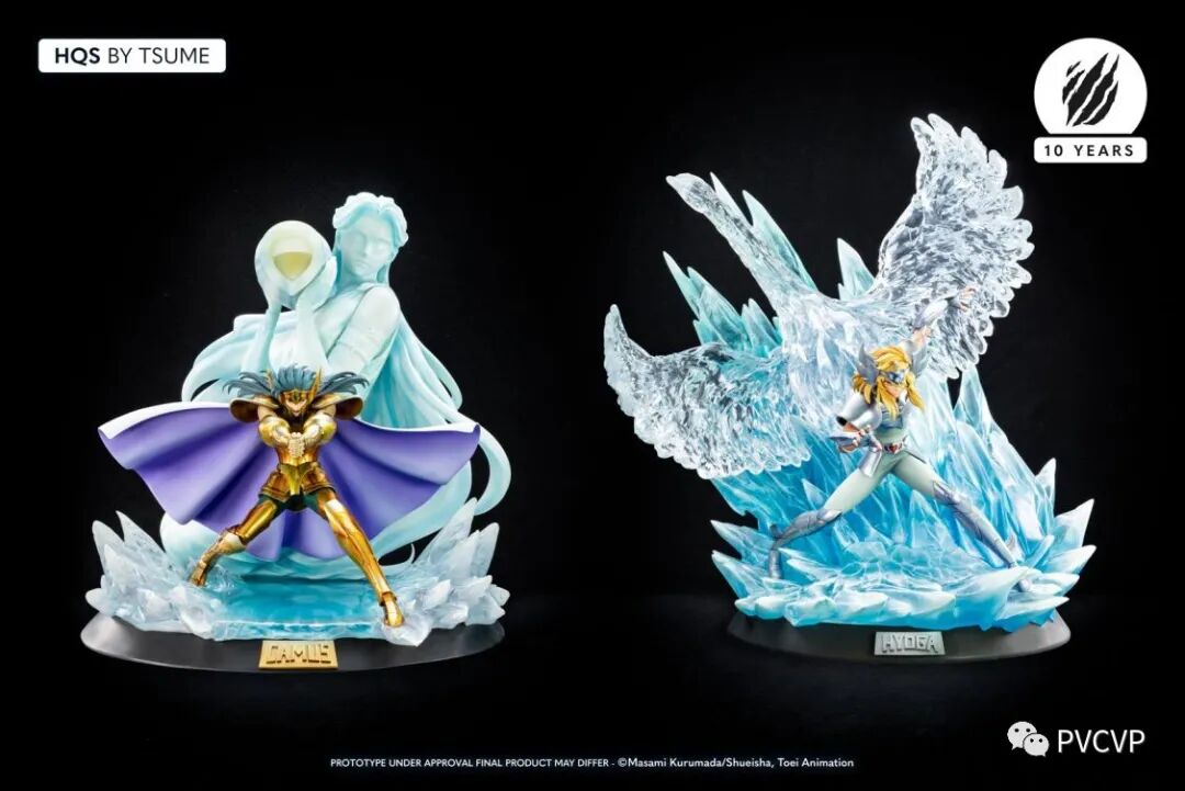 Tsume正式发布 圣斗士星矢 Hqs新品 白鸟座冰河 1 6正版授权雕像 自由微信 Freewechat