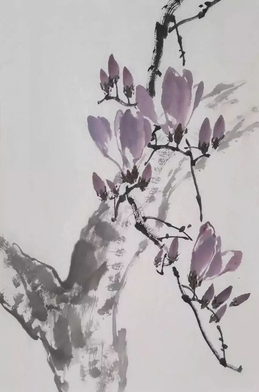 写意国画教程 辛夷八哥图 国画工笔书画 微信公众号文章阅读 Wemp