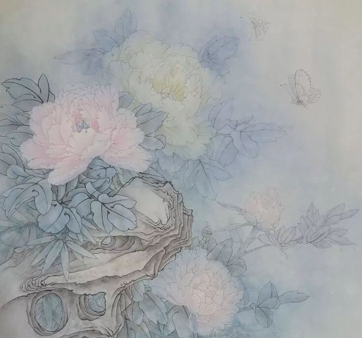 国画教程 工笔 花飞满城春 科技新闻