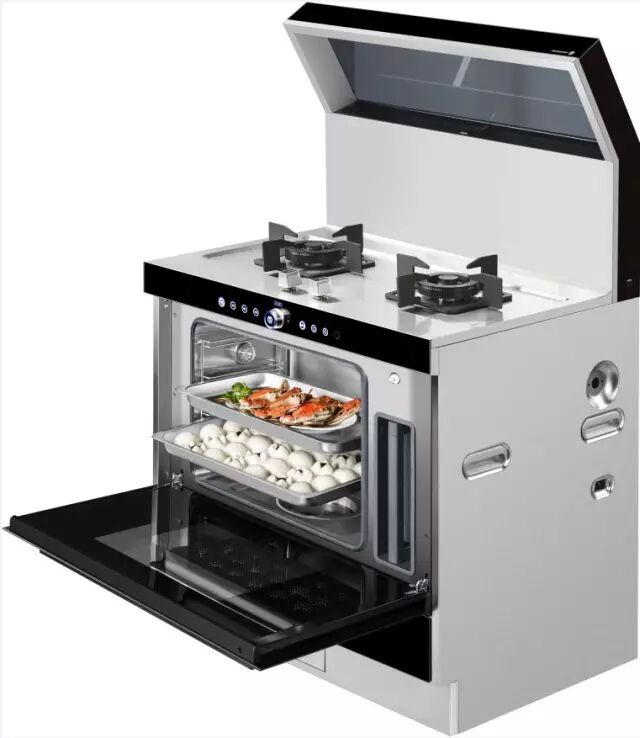 燃气协会特刊火星人蒸箱款集成灶旺销的秘诀