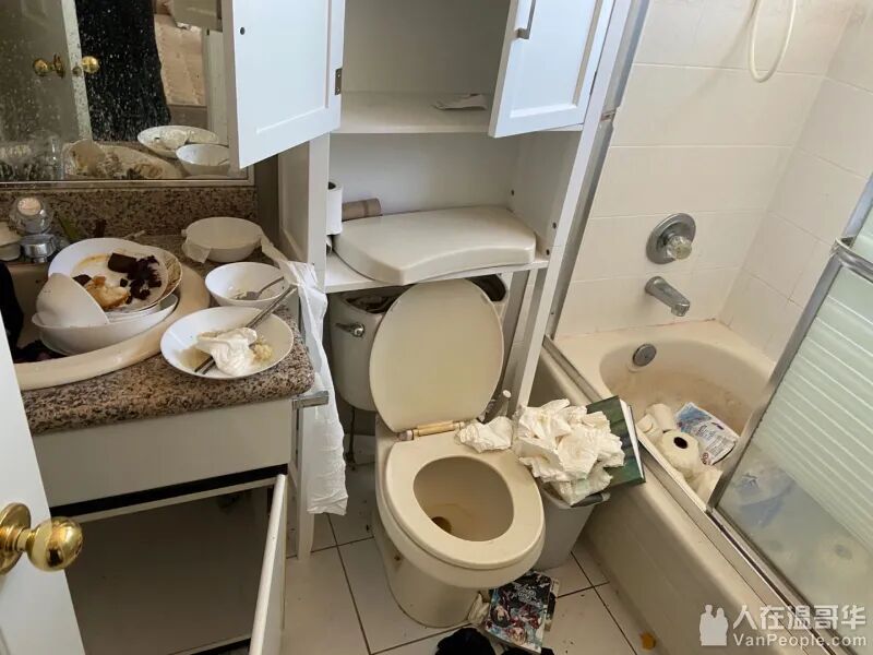 女生跑路丢下一屋屎尿，终于明白大温房东为何不敢租给留学生…（组图） - 10