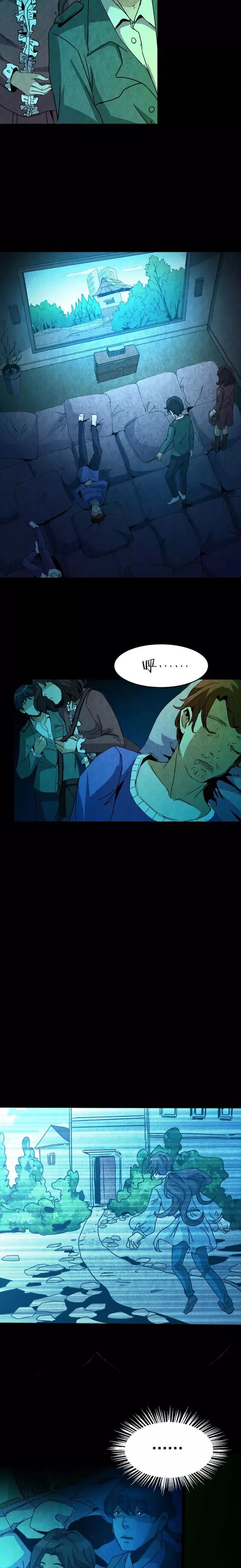 恐怖漫畫：《失眠電影院》我的夢境 靈異 第51張
