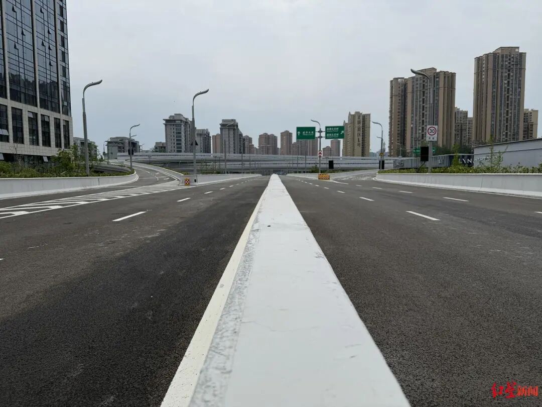 明日正式通车，三环路新增四条进出通道插图1