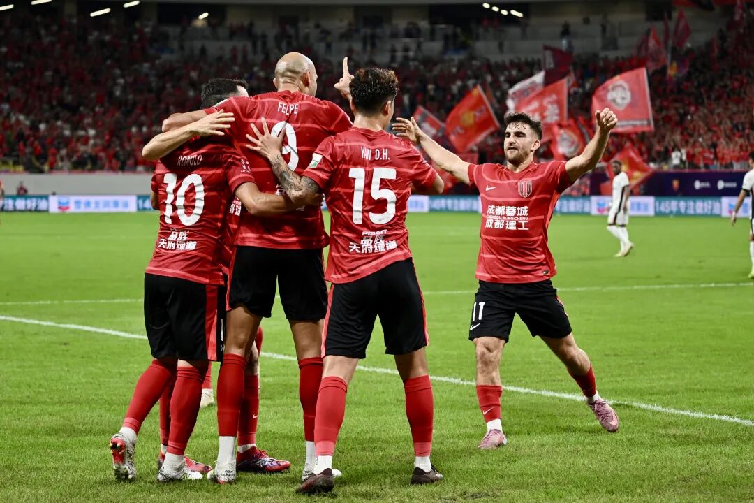 4比1，大胜！成都蓉城暂列中超榜首插图2