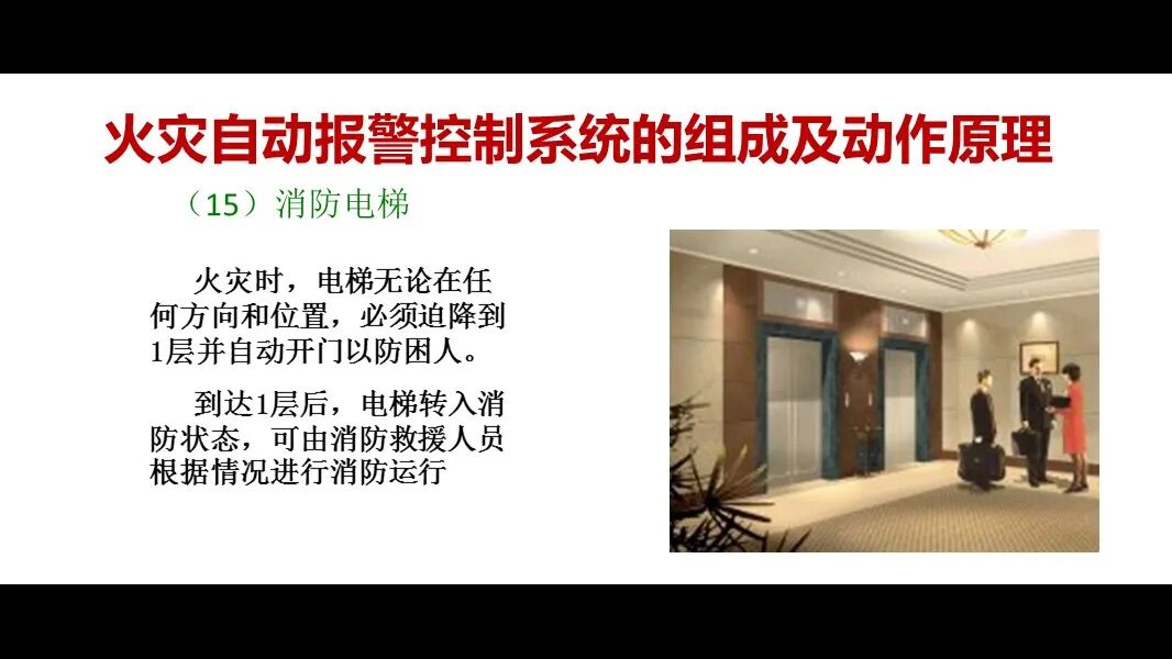 火災自動報警控制系統的組成及動作原理的圖21