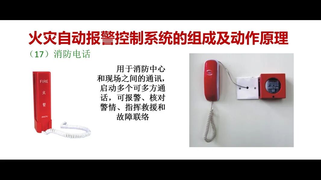 火災自動報警控制系統的組成及動作原理的圖23