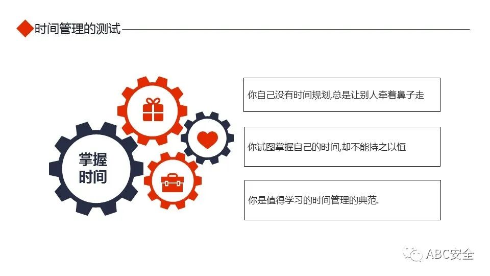 大学生四象限时间管理法ppt