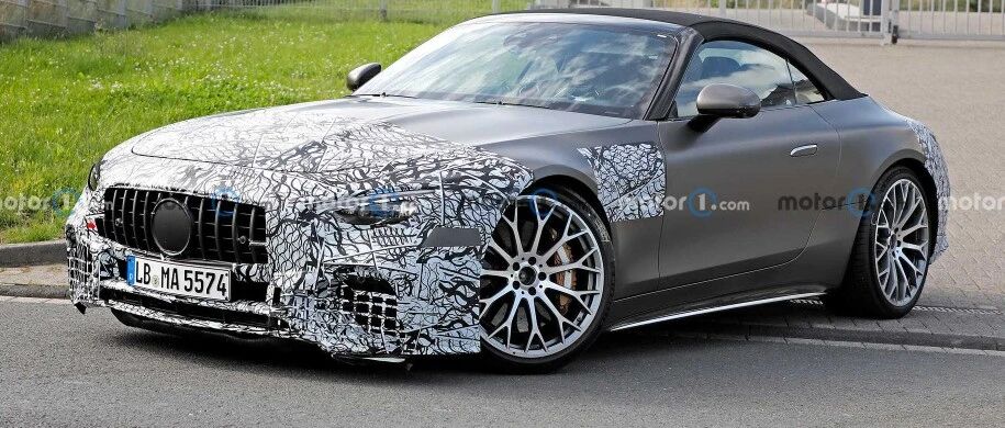 高性能爱好者福音：宝马X5 M、奔驰AMG SL等新车谍照曝光