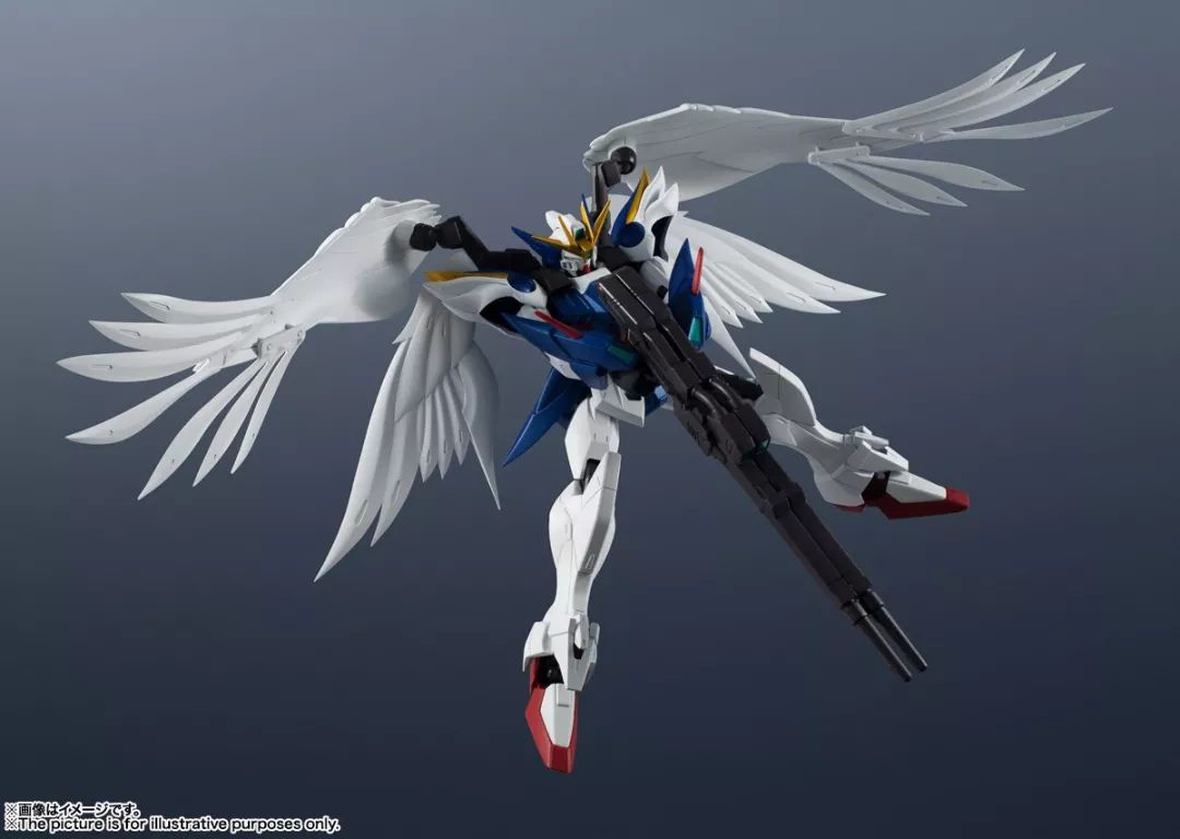 bandai万代新品参上gundamuniverse飞翼高达零式无尽的华尔兹
