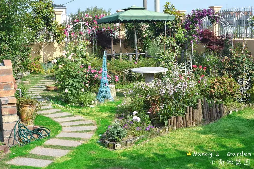 78歲爺爺改造荒廢院子，為孫女建起一片花園 家居 第16張