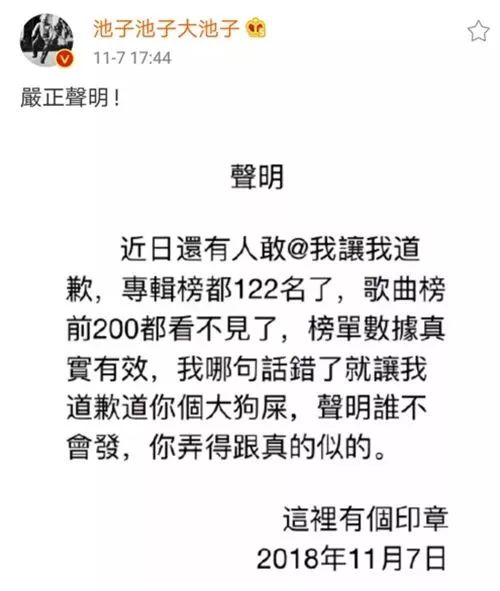 吳亦凡「刷」上全美第一，池子怒懟：數據造假的背後，我們都是受害者 娛樂 第12張