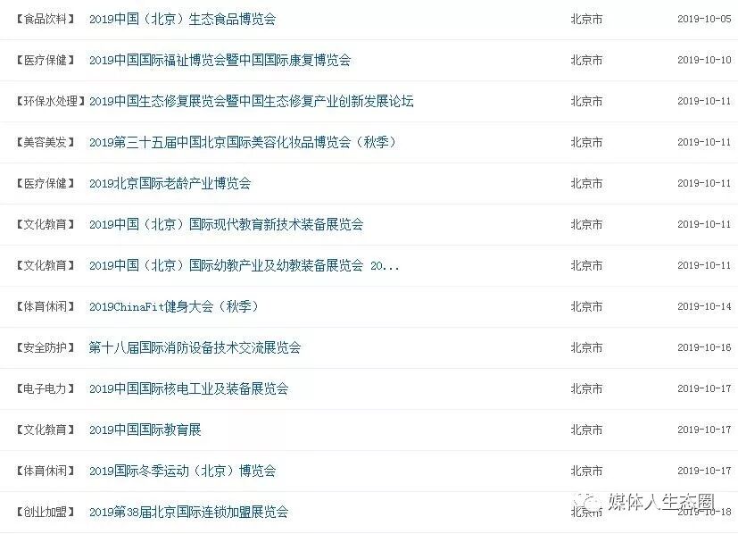 学到了吗（北京十一月份展会）北京十月展会一览表，(图3)