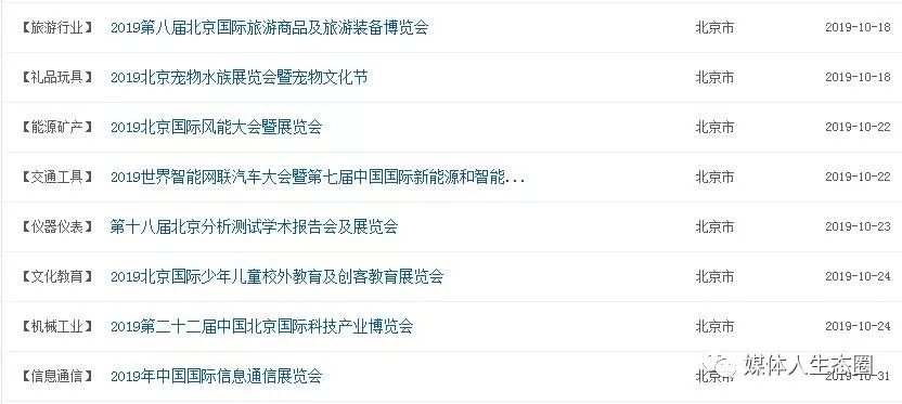 学到了吗（北京十一月份展会）北京十月展会一览表，(图4)