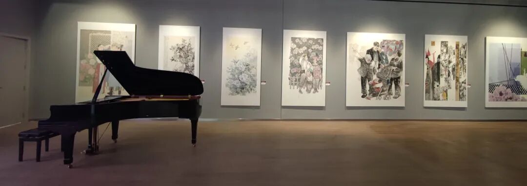 钢琴与绘画的合弦