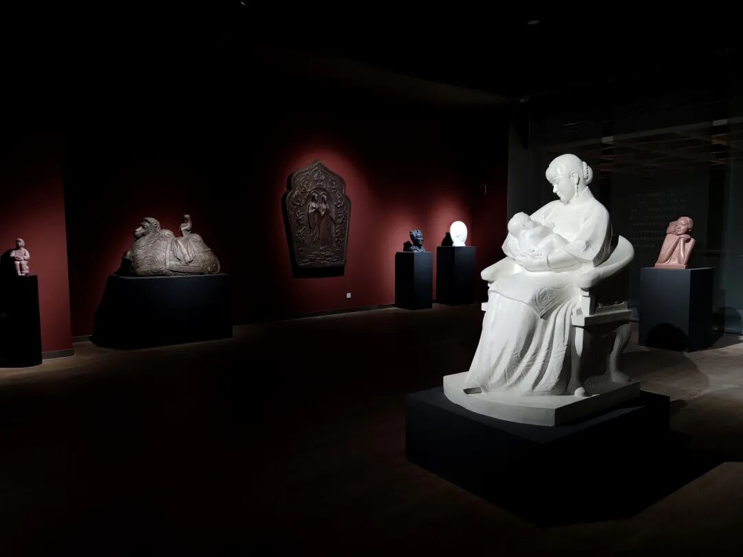 张得蒂雕塑艺术馆展厅