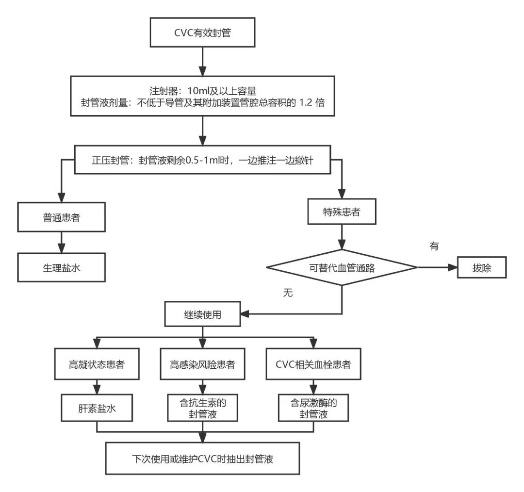 中心导管怎么使用中心静脉导管堵管的预防策略（附处理流程与操作视频）_https://www.jmylbn.com_新闻资讯_第8张
