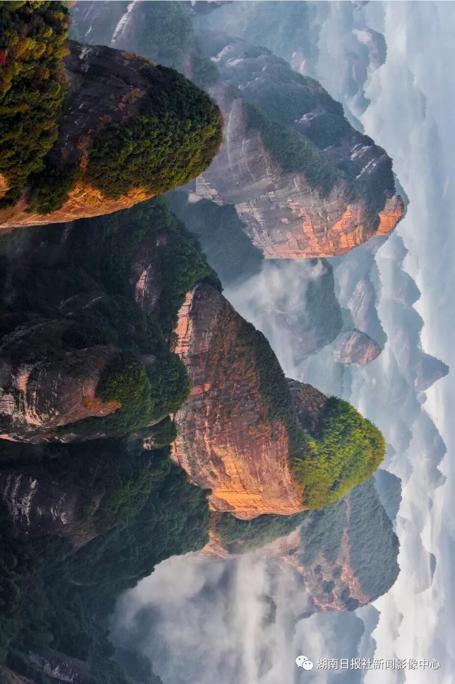 崀山|崀山：一幅幅水墨丹青画卷