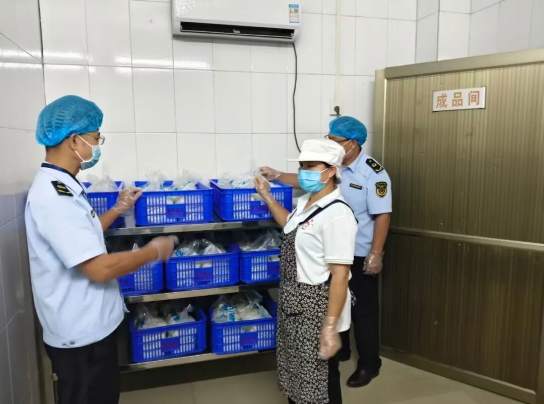 广西天峨县开展鲜湿米粉'零点行动'