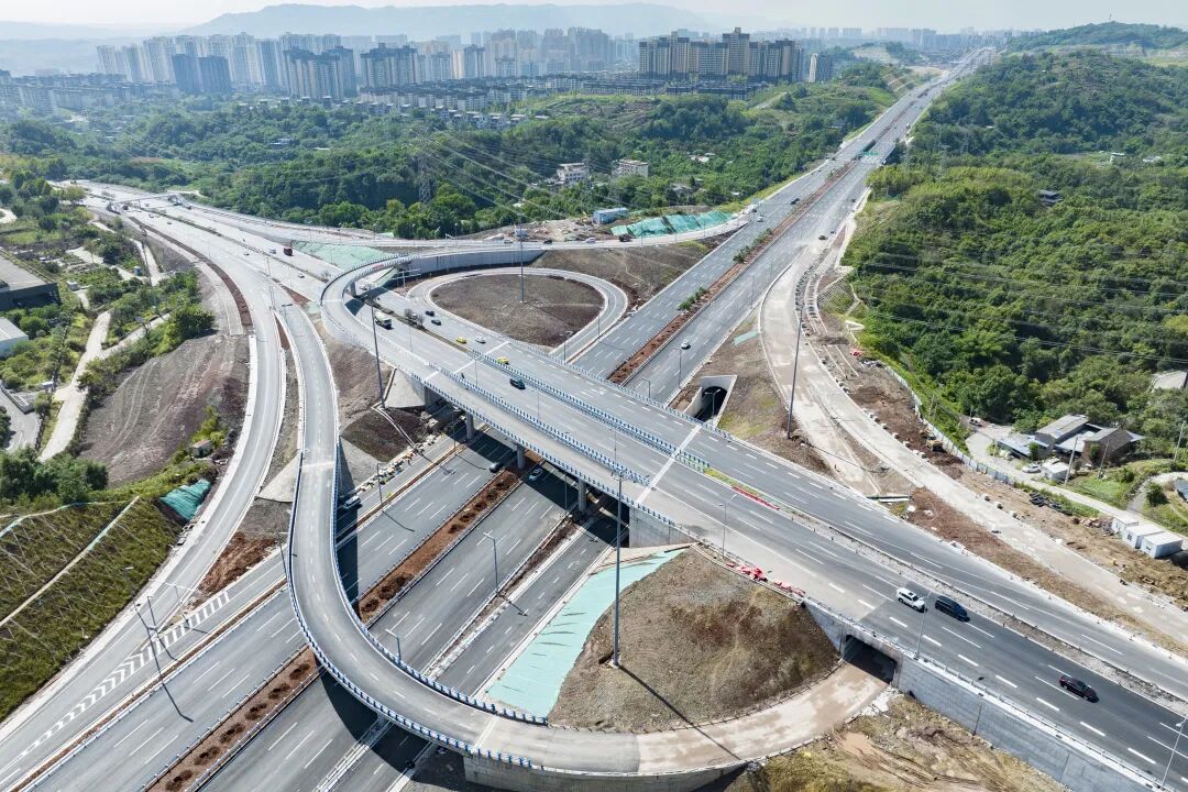 来了重庆快速路六纵线南段预计本月底通车
