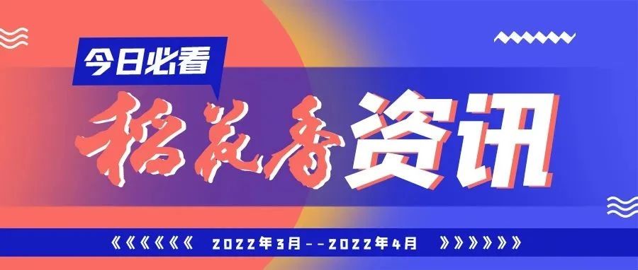 稻花香资讯（2022年3月-4月）