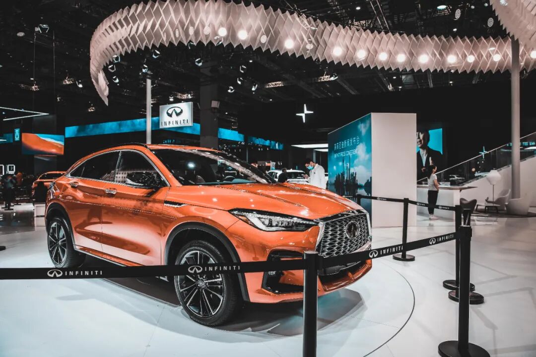 2021上海车展全新英菲尼迪qx55亮相