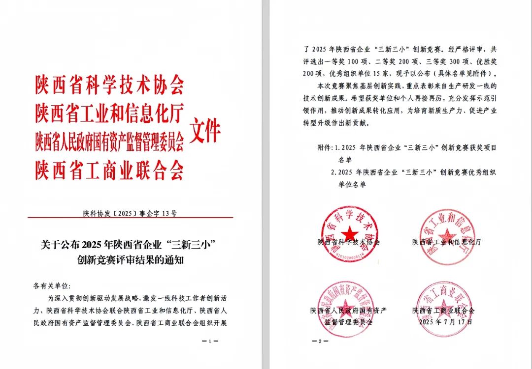 1.2025年陕西省企业“三新三小”创新竞赛评审表彰文件.jpg