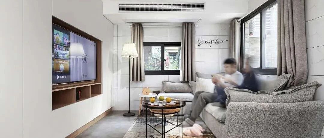 65㎡小两居，小清新配色让家充满艺术感还毫不拥挤！