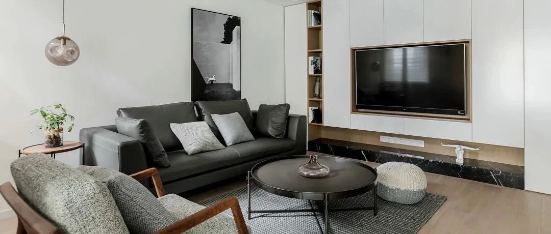 88㎡简约小户型，精致大气显高级！