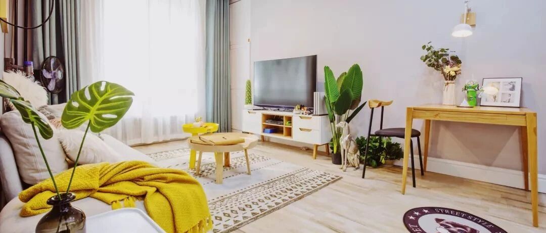 60㎡清新北欧风，小小空间竟如此精致？