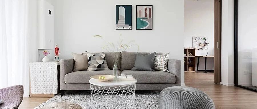 90㎡简约北欧风，舒适优雅的设计！