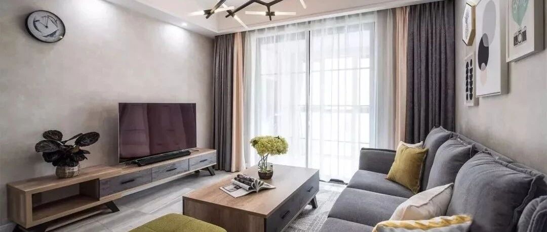 127㎡宜家现代风，轻松自然的设计！