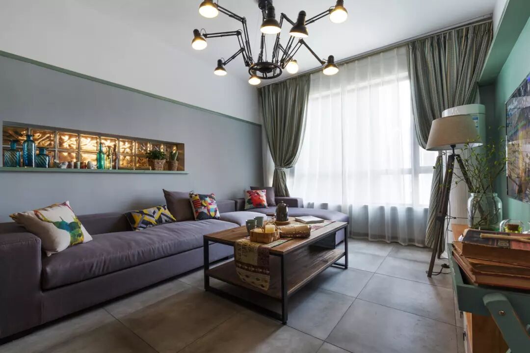 76平米混搭怀旧风，尽显小资风情