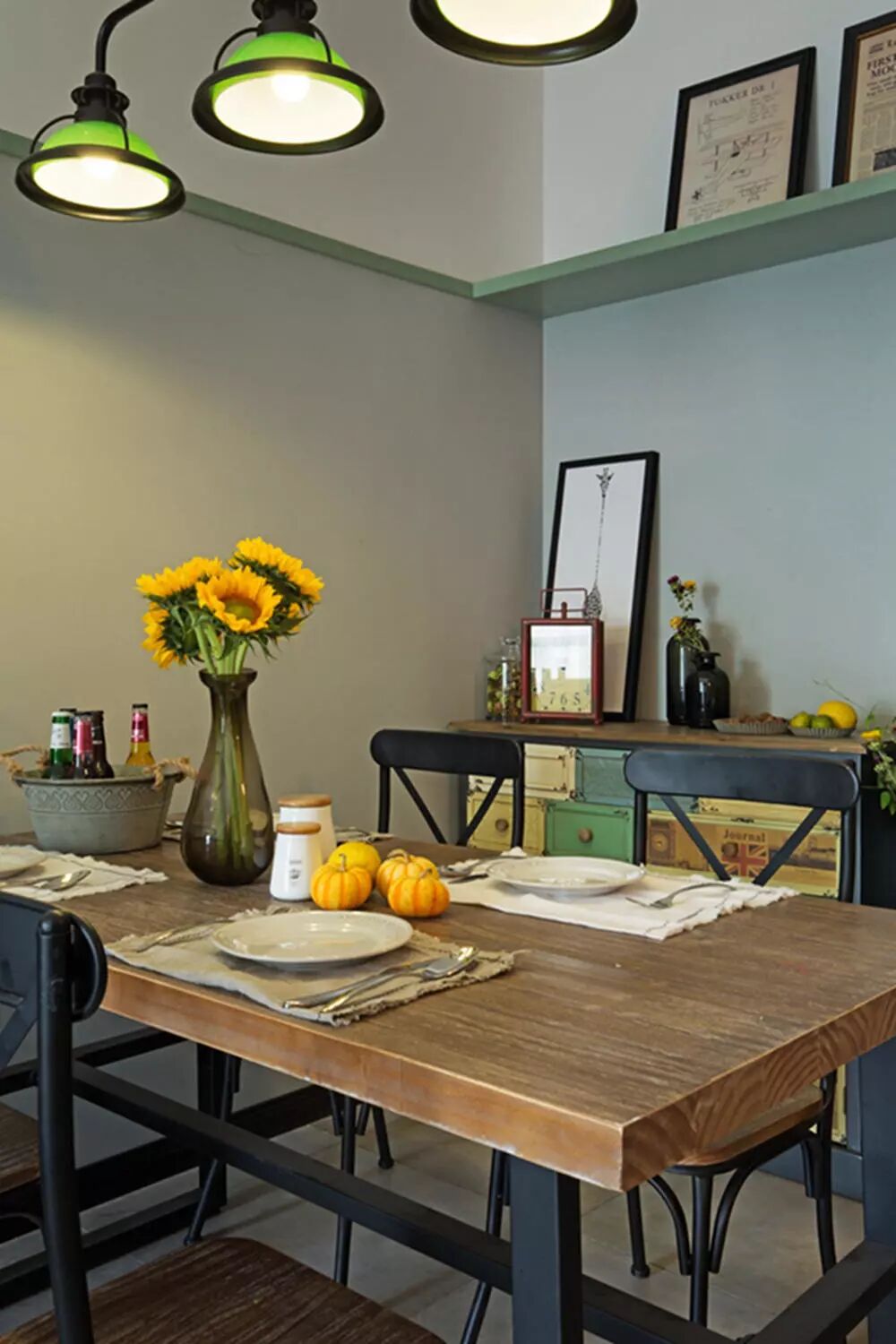 76平米混搭怀旧风，尽显小资风情