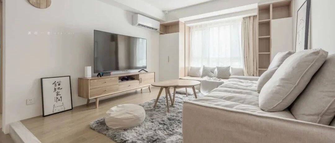 75㎡原木风，90后小夫妻的浪漫爱巢！