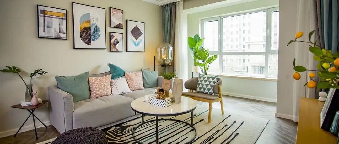 82㎡北欧风撞上“糖果系”，老婆超满意，女儿超惊喜！