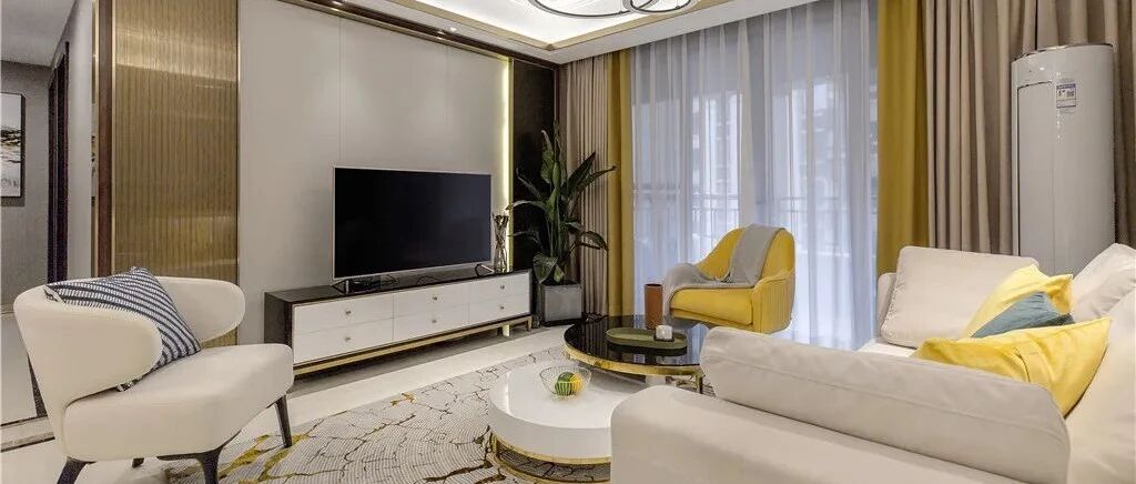 122㎡现代轻奢风，壕气精装房！