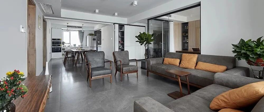 120㎡现代简约风，落落大方的家！