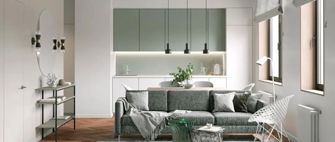 54㎡两室小公寓装修，打破空间限制，设计放松舒适的家！