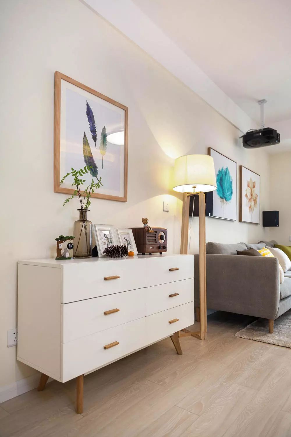 65平简约小二居，温馨浪漫而又舒适的小窝