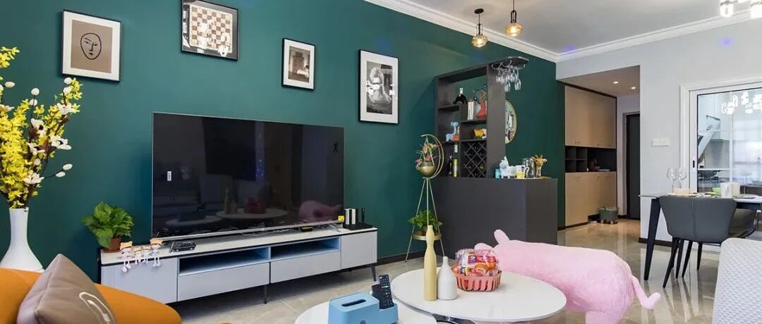 124㎡3室2厅轻奢风，颜值顶呱呱！