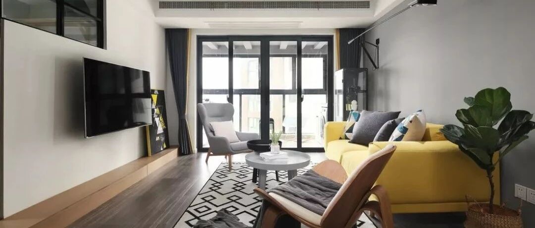 116㎡北欧遇上工业风，颜值与格调兼备！