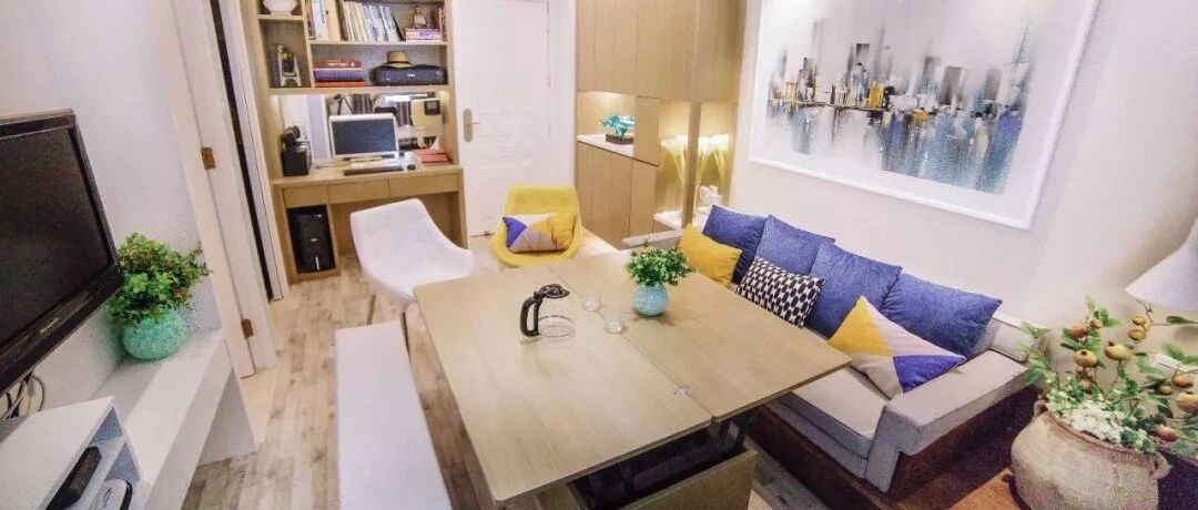 48㎡一家三口幸福小窝，看空间如何“挤”出来？