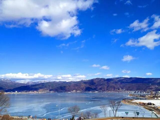 电影《你的名字》里架空的糸守町,真实的糸守湖