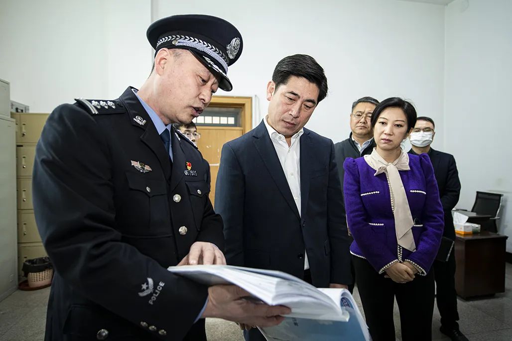 张刚同志到分局走访慰问