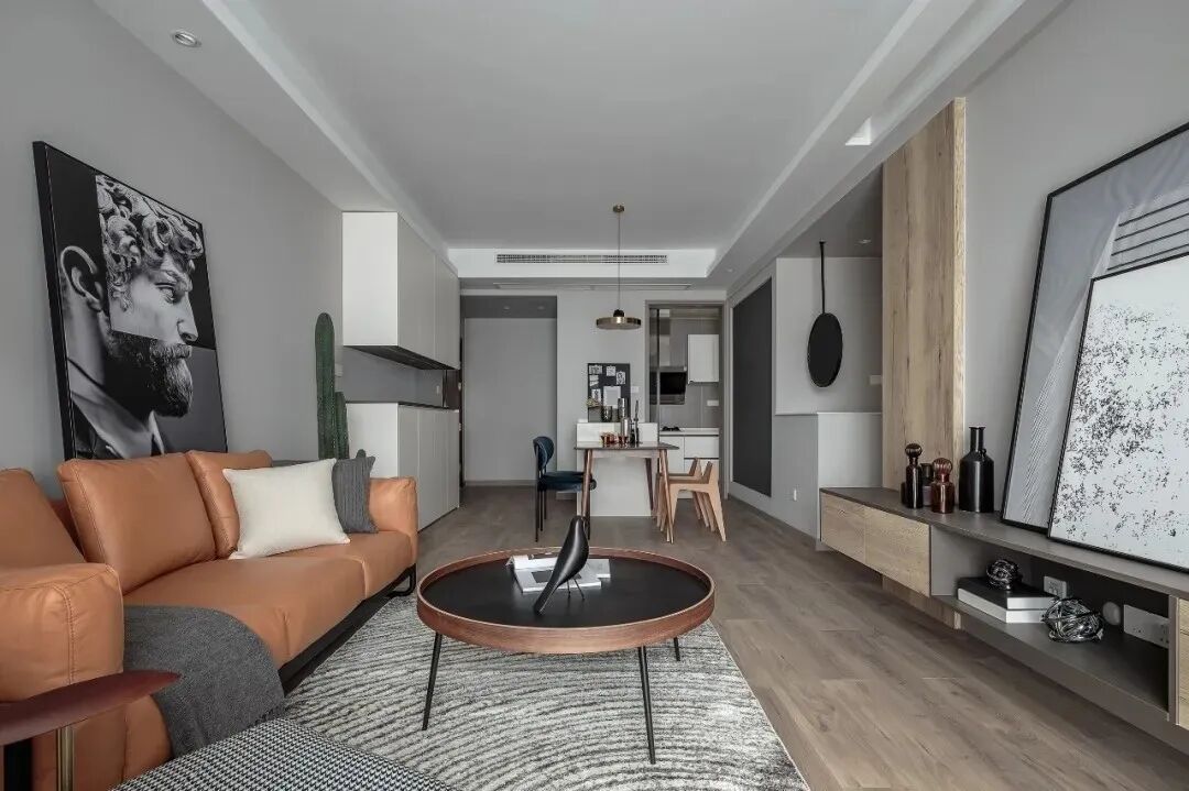 她家87㎡小户型，明明装修很简单，却有着藏不住的质感，氛围太好了