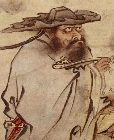 悬挂钟馗像是年节时一项重要的风俗活动,钟馗在明代以前常作为"岁朝图