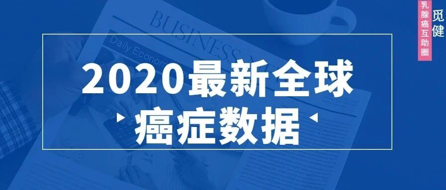 2020最新全球癌症数据：乳腺癌取代肺癌，发病率全球最高！
