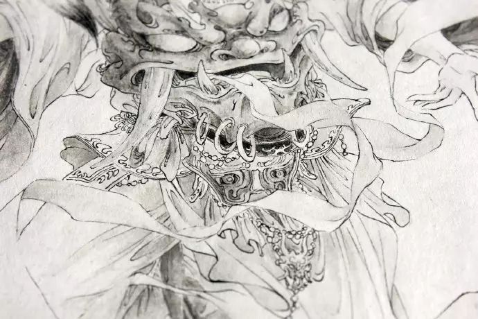 神话插画 |【中国百鬼合集】之判官钟馗(终)